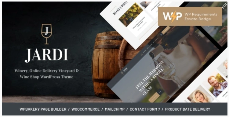 jardi Cloud Kitchen Restaurant Website Themes