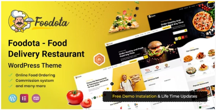 foodota Cloud Kitchen Restaurant Website Themes